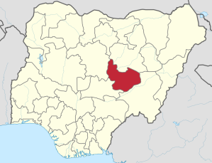 Location of Plateau state, Nigeria. 