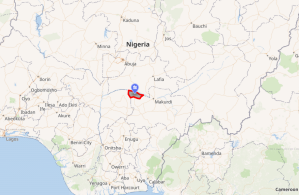 Location of Agatu LGA, Benue state, Nigeria. 