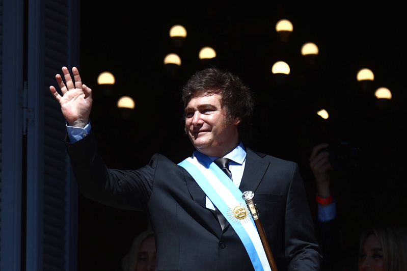 President of Argentina Javier Milei