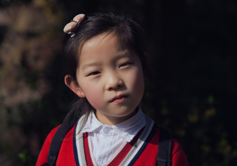 Chinese girl student