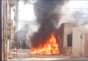 Muslim mob attacks after a Christian was falsely accused of blasphemy on Saturday (May 25, 2024) in Sargodha, Pakistan. 