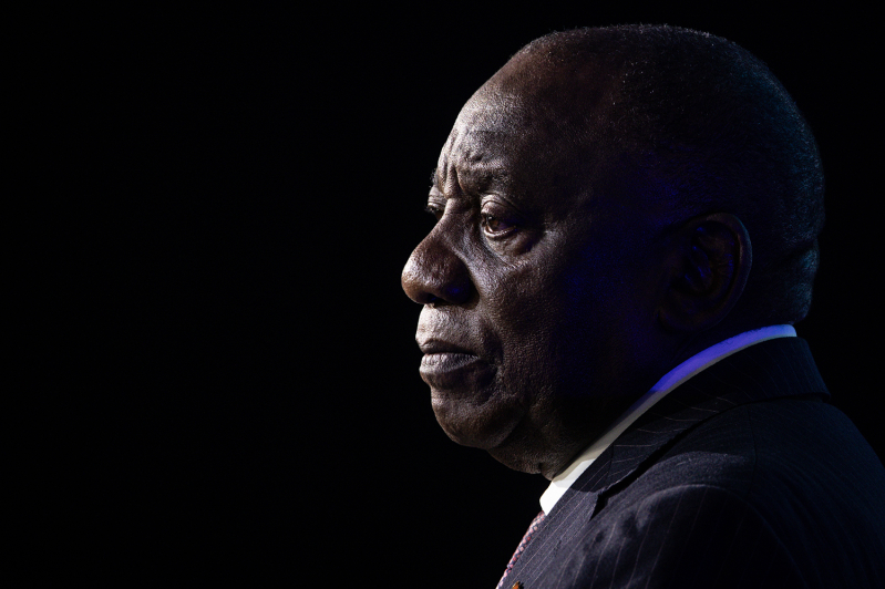 South African President Cyril Ramaphosa