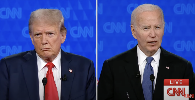 CNN Presidential Debate between Donald Trump and Joe Biden