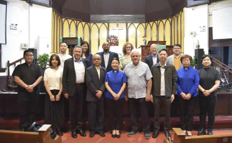 WEA group photo at Beijing Christian Council/TSPM in China