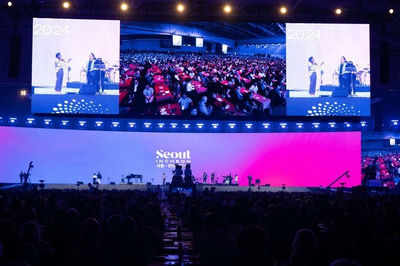 Stage photo of Fourth Lausanne Congress on World Evangelization in Incheon, Korea