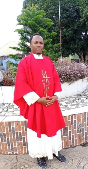 The Rev. Emmanuel Azubuike, Catholic priest kidnapped on Nov. 5, 2024 in Imo state, Nigeria. 