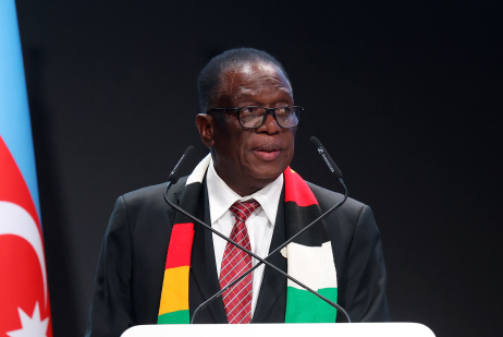 Zimbabwean President Emmerson Dambudzo Mnangagwa