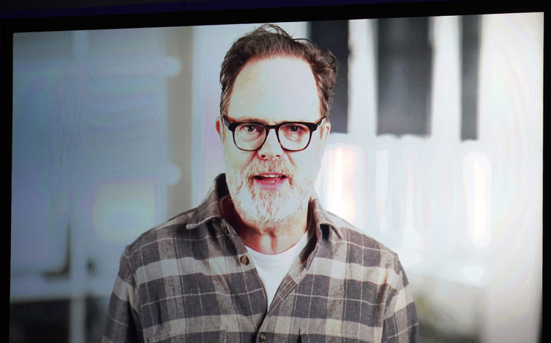 Rainn Wilson at IRF Summit via Video