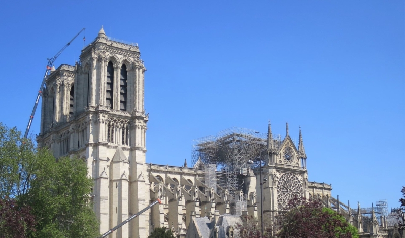 Notre-Dame to reopen in a year's time, says Macron