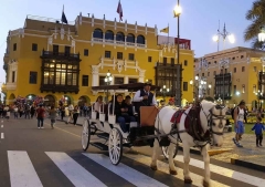 Christians take an active part in the anniversary celebrations of Lima, Peru's capital city