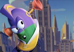 VeggieTales' cucumber star LarryBoy to get his own faith-based feature film in 2026