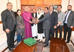 Historic Bible, replica of St Thomas’ Cross on display in Pakistan’s Supreme Court as symbols of recognition of minorities