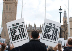 Pro-life groups unite in protests at UK Parliament to denounce decriminalization of abortion up to birth