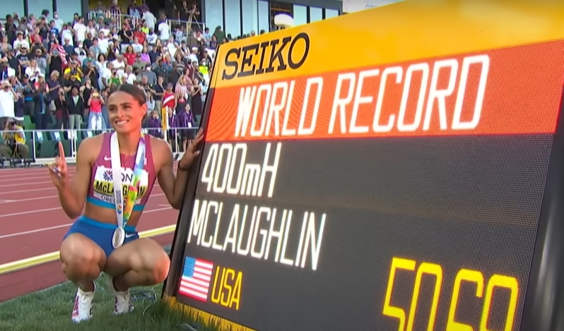 Sydney McLaughlin-Levrone declares 'anything is possible in Christ' after breaking world record