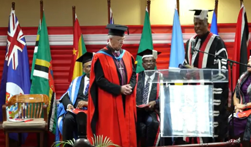 Receiving honourary doctorate in Jamaica, Archbishop of Canterbury laments “vile and disgusting sin” of Church’s role in slave trade