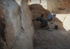 Archaelogists uncover quarry stones used in construction of road where Jesus and his disciples walked