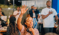 Youth initiative in Nairobi curate worship experience through painting at unique events