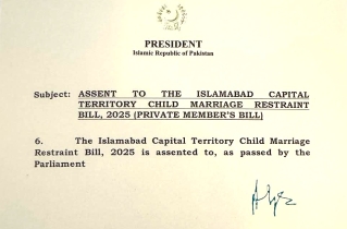 Bill to curb child marriages signed into law in Pakistan