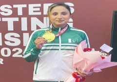 Christian athlete makes history by becoming first Pakistani woman to win gold at Asian weightlifting championship