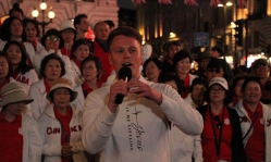 ‘Heaven touched earth’: 52 commit to Christ during British evangelists' London street outreach with Korean choir