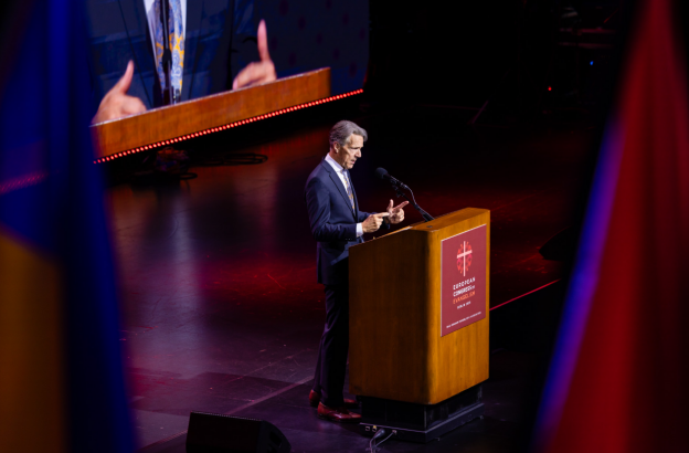 The Holy Spirit has fueled gospel witness through the ages, Heitzig tells European leaders