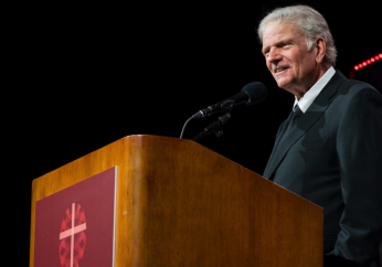 President Zelenskyy awards Franklin Graham Ukraine’s Order of Prince Yaroslav the Wise for humanitarian aid