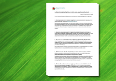 The Spanish Evangelical Alliance opposes the inclusion of abortion as a constitutional right