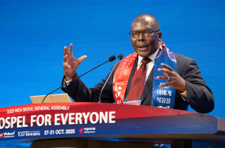 ‘Let there be light’: WEA Executive Chair Goodwill Shana calls for unity in diversity at global assembly in Seoul