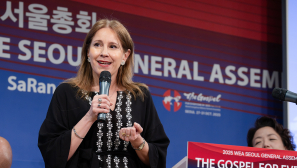 Paraguayan disability advocate calls for radical inclusion at WEA General Assembly in Seoul
