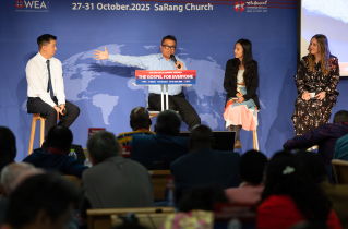 'The greatest call of our time is not productivity but presence,' panel on mental wellness says at WEA Assembly