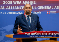 WEA GA elects new International Council, elects veteran evangelical leader Godfrey Yogarajah as Chair