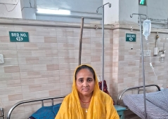 Christian woman jailed in India treated for cancer