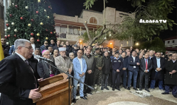 Jenin residents relight Christmas tree two days after arson; police arrest suspects