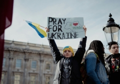 Ukrainian Bible Society distributes Bibles to help the traumatized, especially children