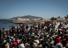 Evangelical pastor in Ceuta calls for prayer as death toll climbs and migrants turn back