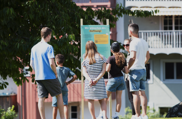 'Path of Hope' brings Christian message to public squares across Switzerland