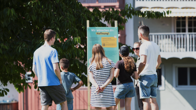 'Path of Hope' brings Christian message to public squares across Switzerland