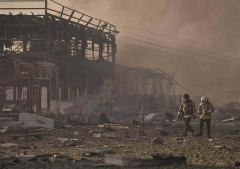 Russian strike destroys humanitarian warehouse run by Christian ministry in Ukraine