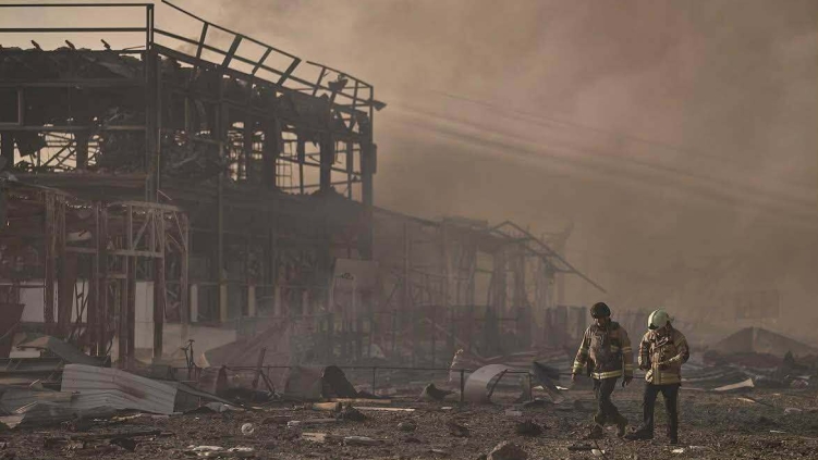 Russian strike destroys humanitarian warehouse run by Christian ministry in Ukraine